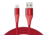 Anker cable lightning power line 180 cm Red