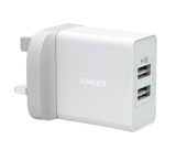 Anker Wall Charger 24W 2-Port USB -white